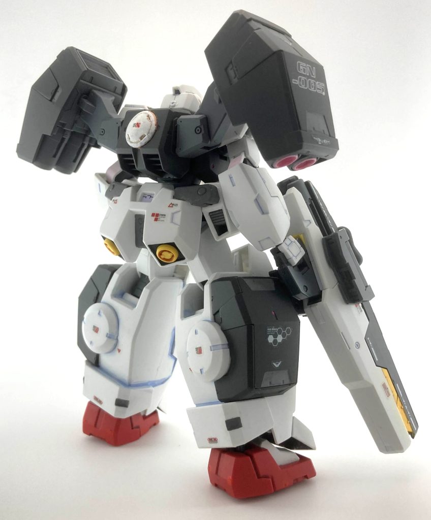 アクリルガッシュでの部分塗装。綺麗に塗るのが難しい！