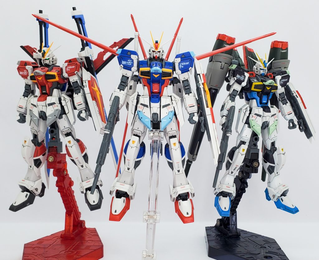 RGインパルス3機完成しました。