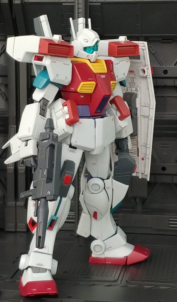 足首は元のジムIIともにオリジンガンダムのを加工してます。