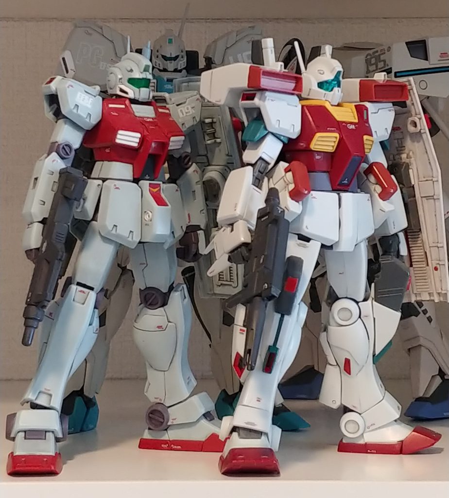 ジム改、ジム2などMGに載せてます。