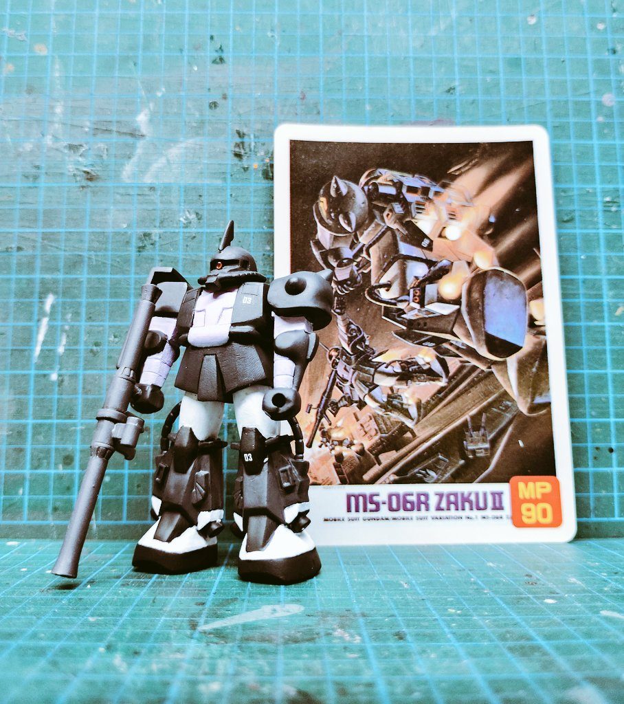 　1/300 森永チョコスナック MS-06R  高機動型ザク2　