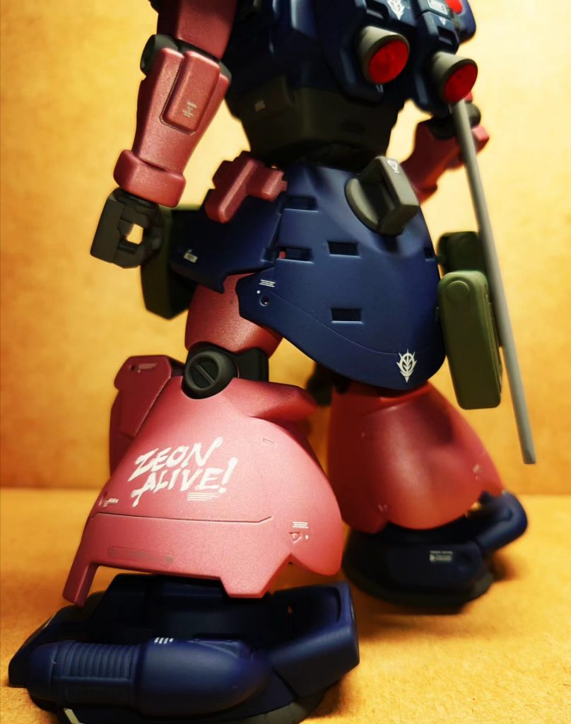 一番やりたかったのは「ZEON ALIVE!!」ですw他意はありませんw書きたかったからですw 