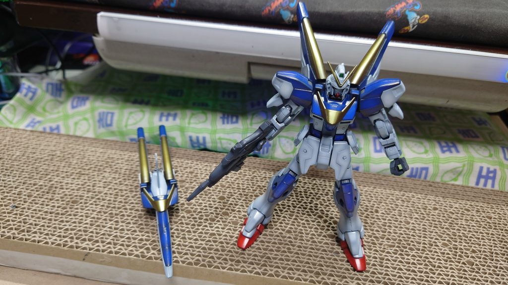 組み上がり直後。