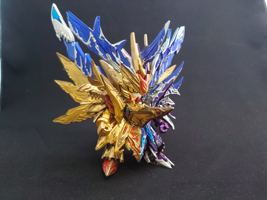 ゴールドは下地黒と白で色分けによりはっきりとメリハリができ綺麗にできました。