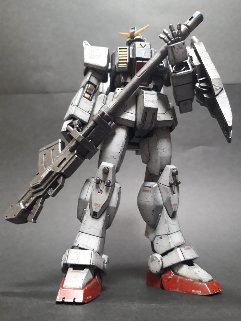 HGの210番。新めのキットで出来が良く、仮組みの段階でちょっと感動。「第08MS小隊」のシリーズは一旦完結。そのうち他の機体を入手することがあれば、同じ縛りで作るかもです。閲覧、ありがとうございました。