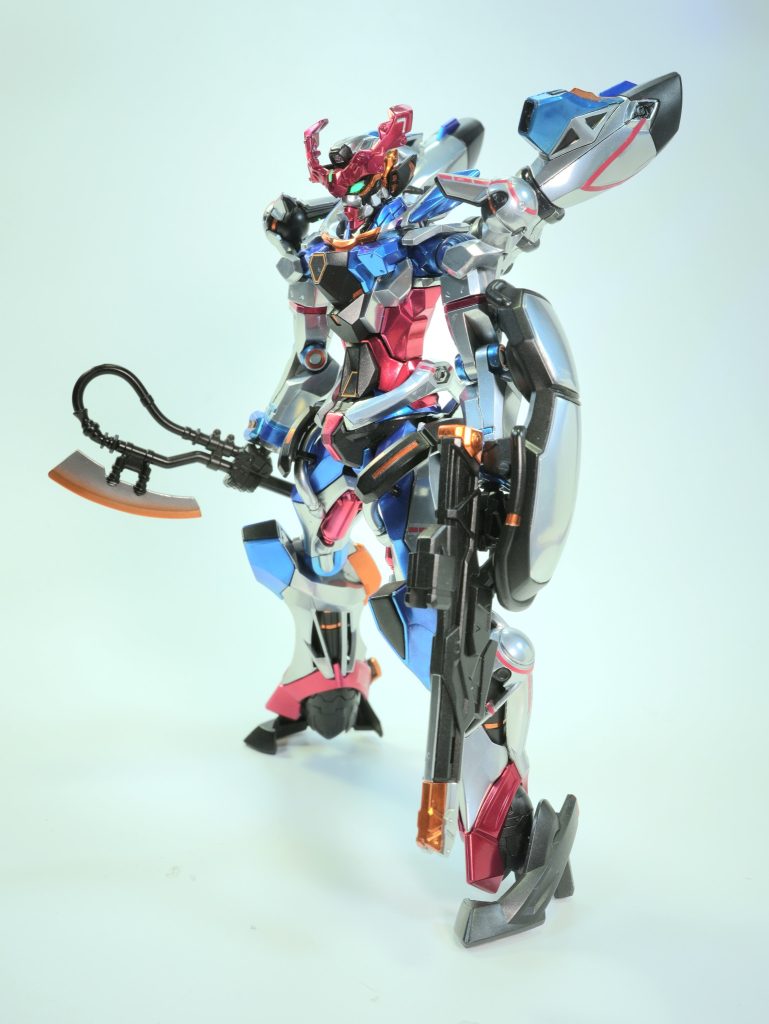 ジークアクス　メッキ調塗装
