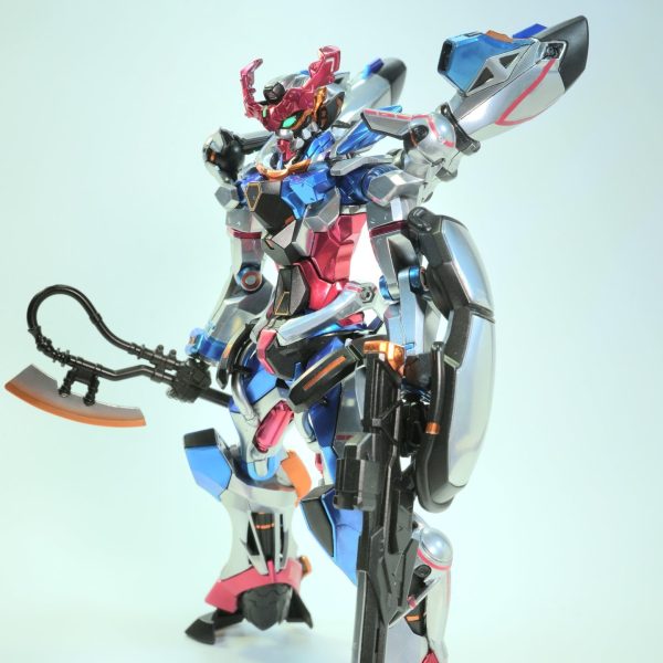 HG ジークアクス 塗装済み完成品 ガンプラ - メルカリ