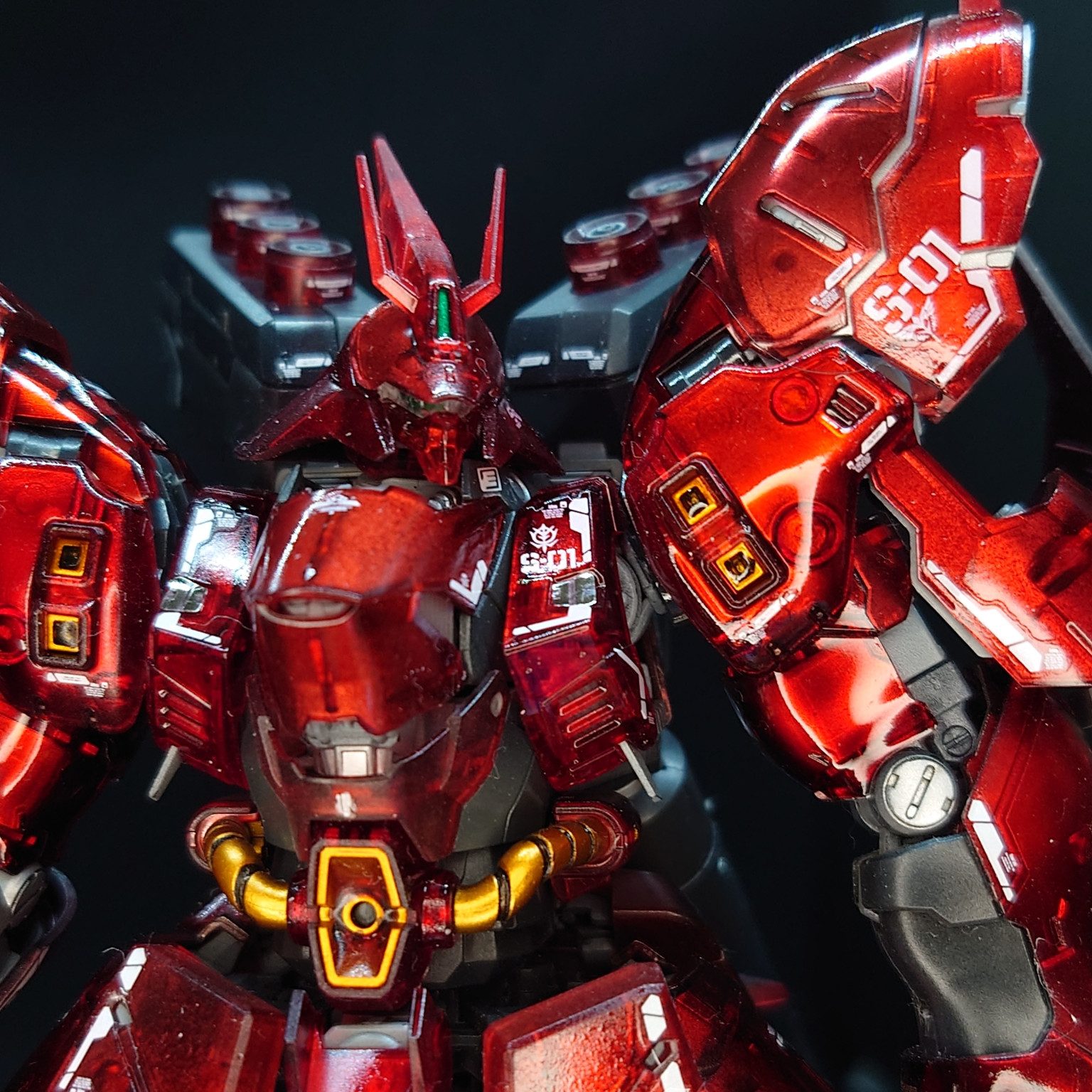 Yahoo!オークション - RG 1/144 サザビー クリアカラー ガンプラ