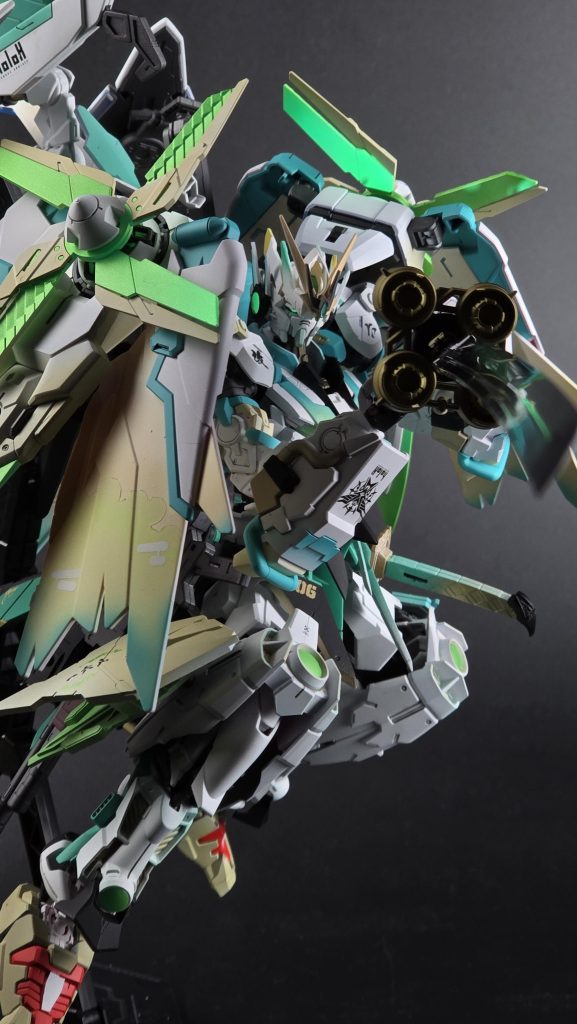 風真いろは専用機「風真六期ノ太刀-木の葉備え-」＋  ストームストライカー「夢嵐」–8枚目/制作者：キンケドゥXV