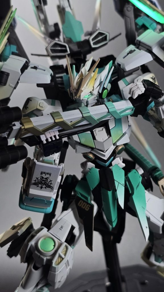 風真いろは専用機「風真六期ノ太刀-木の葉備え-」＋  ストームストライカー「夢嵐」–7枚目/制作者：キンケドゥXV