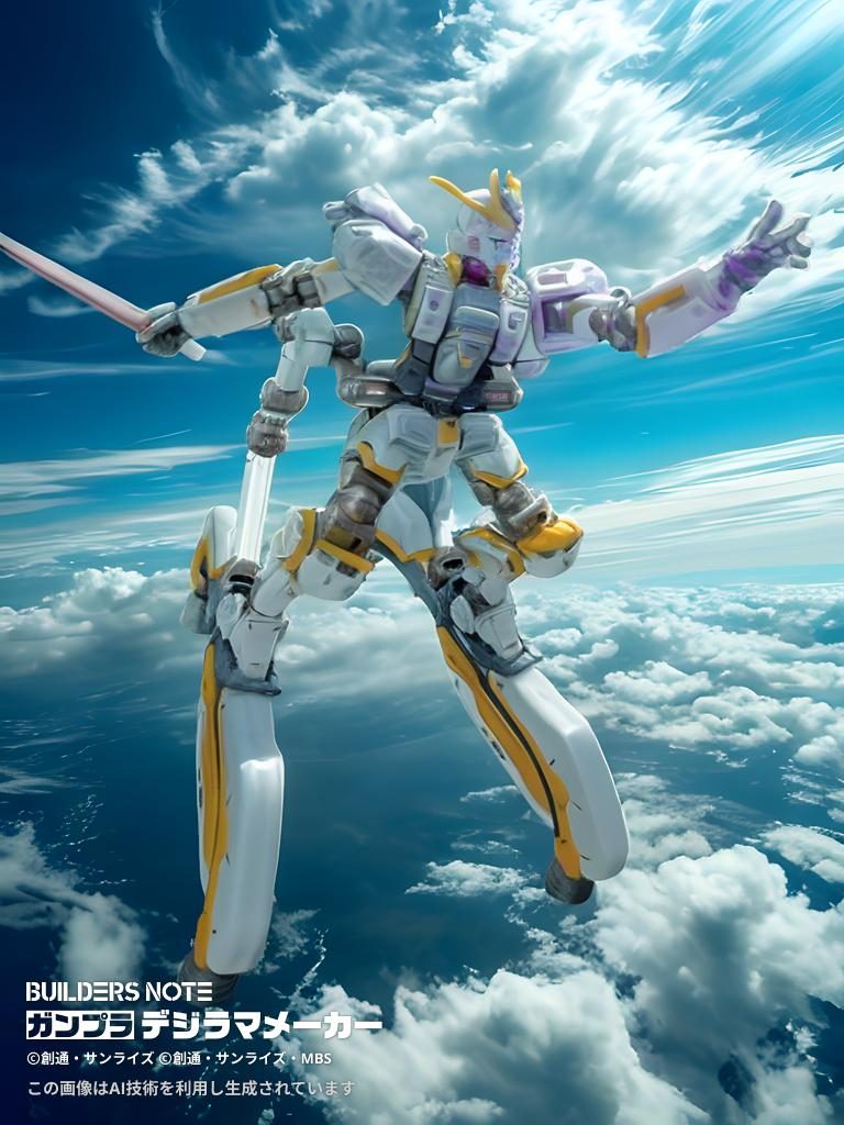 では、ここからは予告どおりデジラマメーカーで生成したギャラリー展でございます(笑)空中シーン✨️(取説風ショット👍️アトラスならこの高度もうなずけます😏)