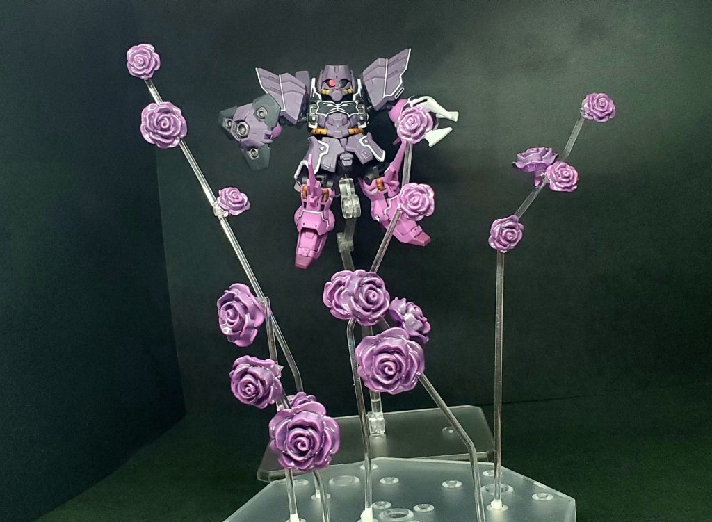 ↑これ本題やり過ぎサイコジャマー。８個くらいで良いのに１７個でございます 釣り糸を使ってフィールド展開的なのを考えていたのですが面倒くさくなってしまいサイコ生け花に着地してしまいました。