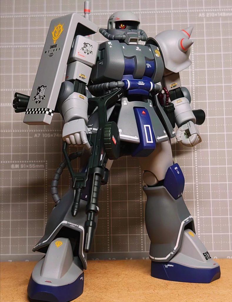 マンスフィールド機。本来は1Ａ型？ですが直前に乗った機体という妄想で製作しましたw 