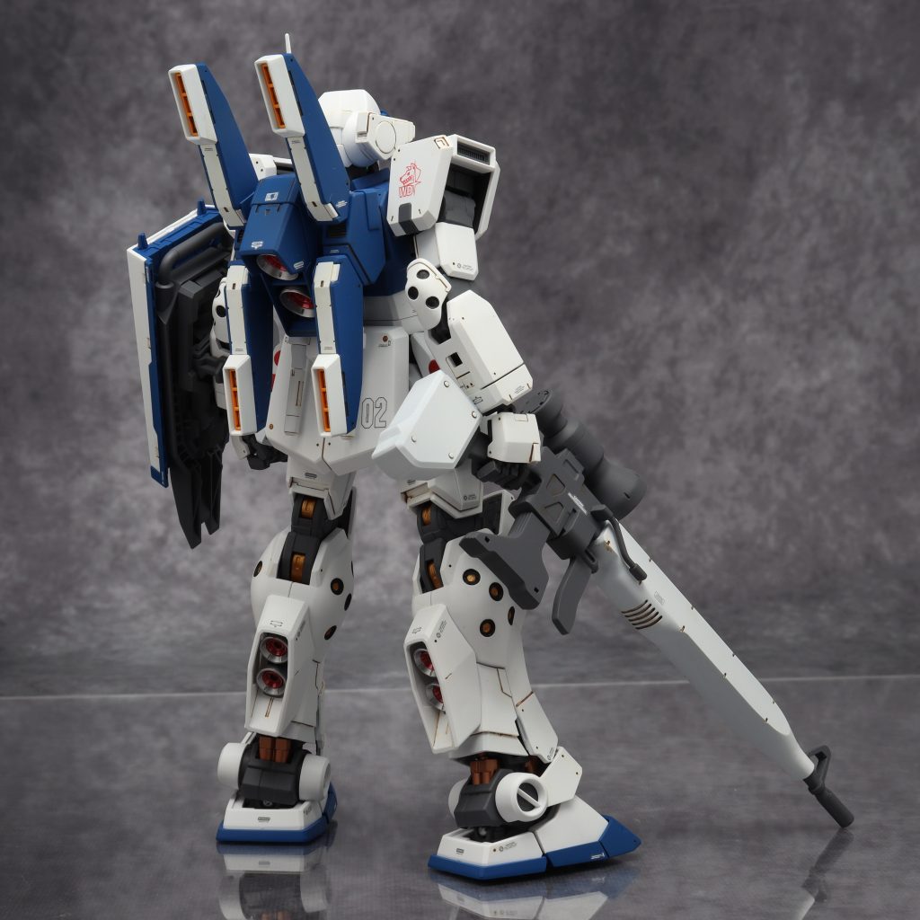 MG 1/100 ジムスナイパーⅡ オリジナルエース機【ホワイトディンゴ隊】–7枚目/制作者：FUZITAKU