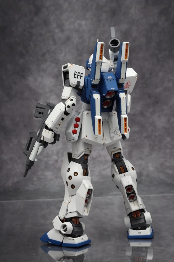 MG 1/100 ジムスナイパーⅡ オリジナルエース機【ホワイトディンゴ隊】–4枚目/制作者：FUZITAKU