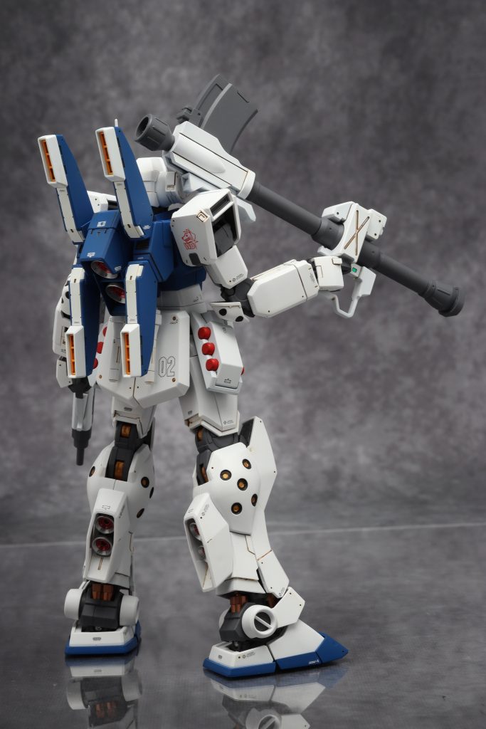 MG 1/100 ジムスナイパーⅡ オリジナルエース機【ホワイトディンゴ隊】–5枚目/制作者：FUZITAKU