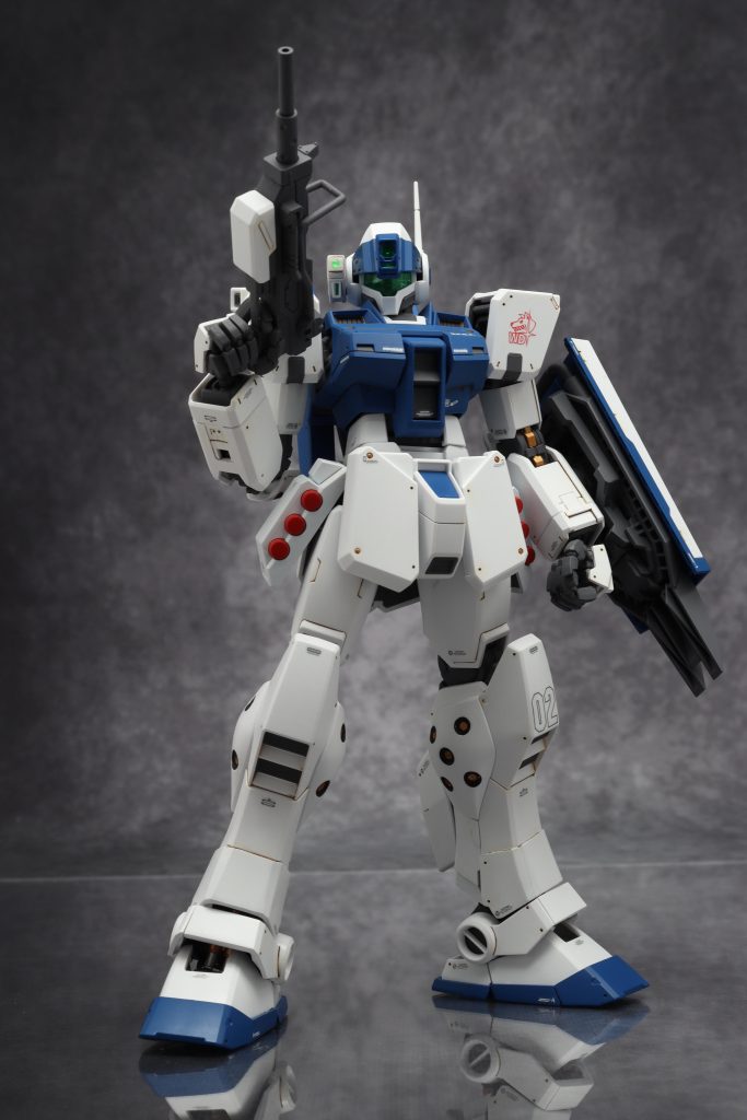 MG 1/100 ジムスナイパーⅡ オリジナルエース機【ホワイトディンゴ隊】–2枚目/制作者：FUZITAKU