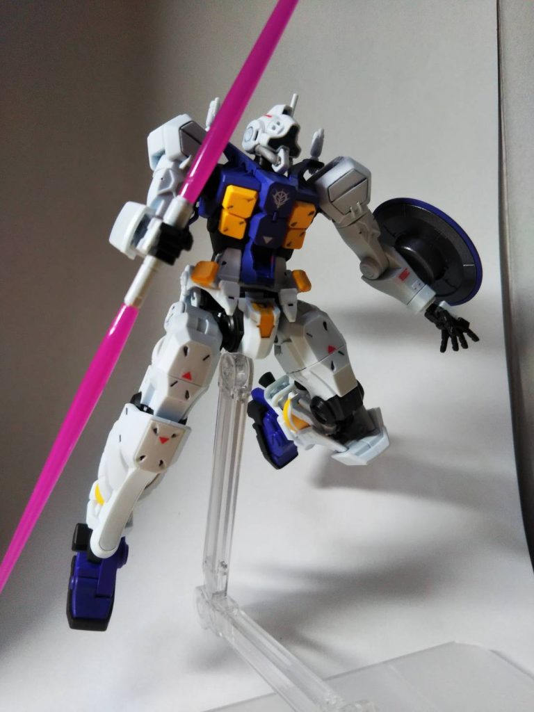 ビームナギナタさん！？！？！？！？！？遊び心のあるプラモデルオリジナルギミック。イイですね。脳内でブンブン振り回してます。