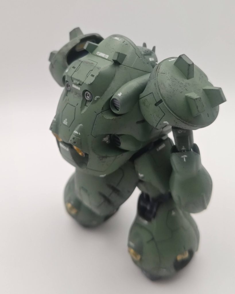 今回も塗装はアクリジョン+エアブラシ+水性ウェザリングカラーの安全三銃士で行っております。