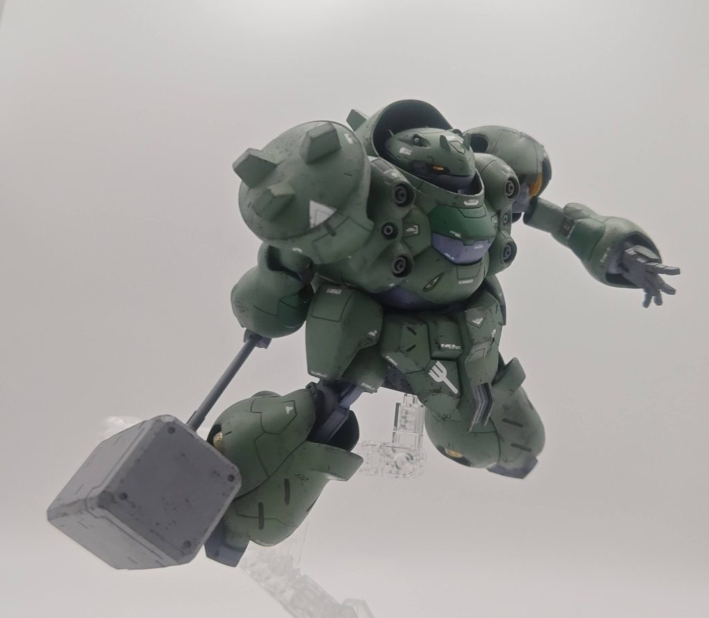 初の外注、ガンダムグシオンでした。製作途中の画像共有など作っていて楽しく作業できました。依頼主様も喜んでくれていてよかったです。またオフショット続きます。