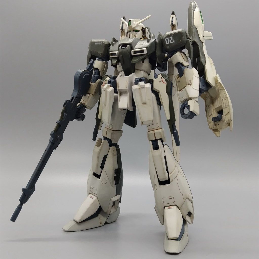 MGゼータプラステスト機カラー変更｜taraoさんのガンプラ作品