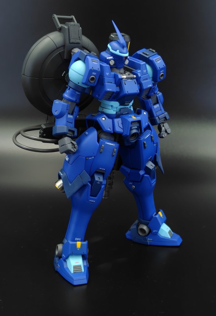 本体の工作はメリクリウスと全て共通で行いました。伸身三回宙返り一回捻りができそうな体型になったんではないかとｗ（見てみたかった…）