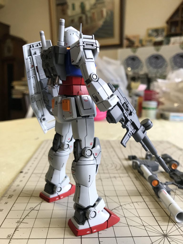 HGガンダムオリジンver–4枚目/制作者：銀兄