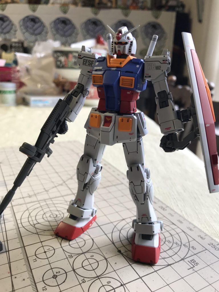 HGガンダムオリジンver–2枚目/制作者：銀兄