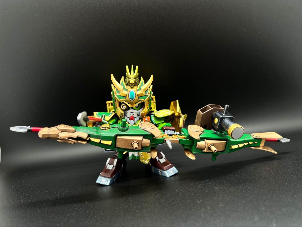 筆塗り全塗装 SDガンダム三国伝 – 黄忠ガンダム (真三國無雙color ver.)