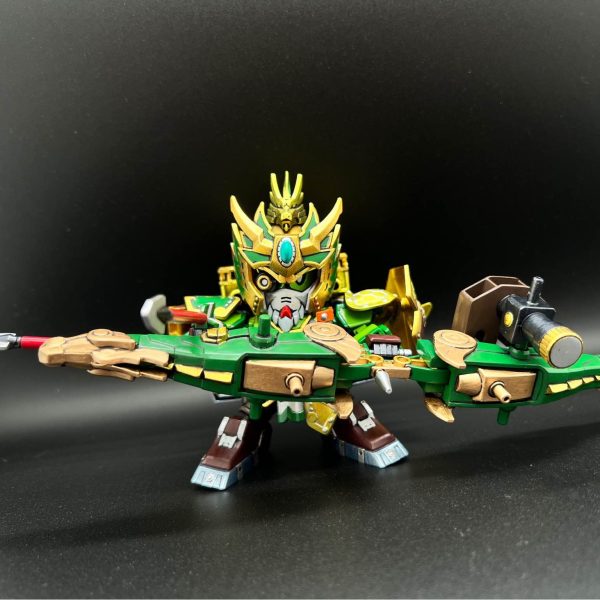 筆塗り全塗装 SDガンダム三国伝 – 黄忠ガンダム (真三國無雙color ver.)