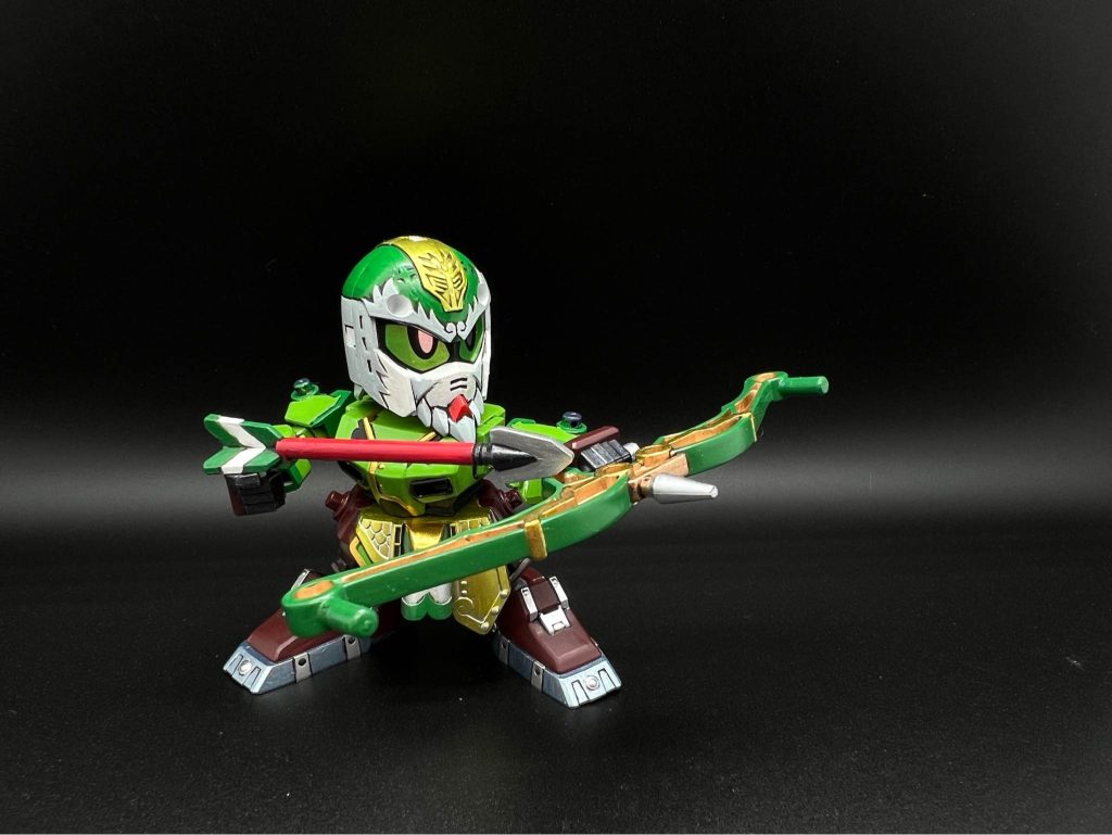 筆塗り全塗装 SDガンダム三国伝 – 黄忠ガンダム (真三國無雙color ver.)–7枚目/制作者：KaTim