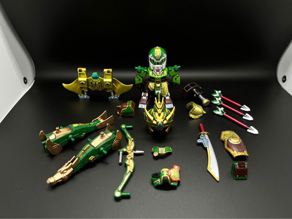 筆塗り全塗装 SDガンダム三国伝 – 黄忠ガンダム (真三國無雙color ver.)–4枚目/制作者：KaTim