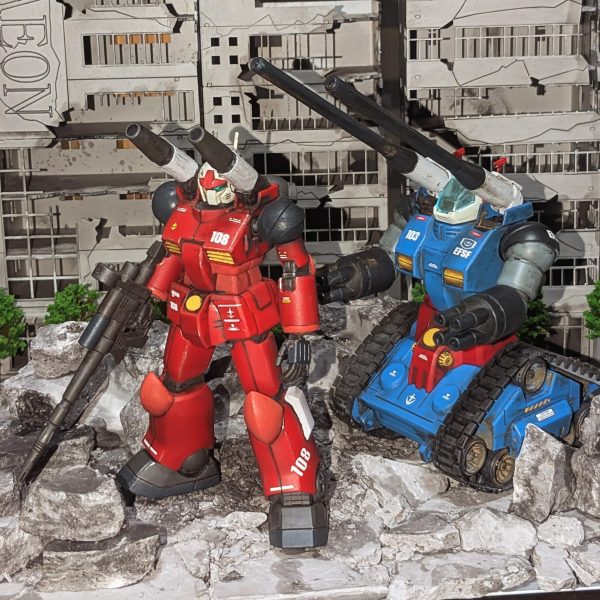 ガンキャノン＆ガンタンク