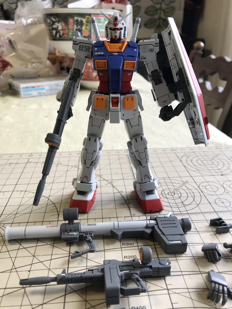 HGガンダムオリジンver–7枚目/制作者：銀兄