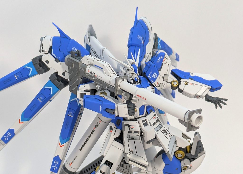 RG Hi-νガンダム RG最強と呼ばれる機体を作ってみた–4枚目/制作者:こむてん