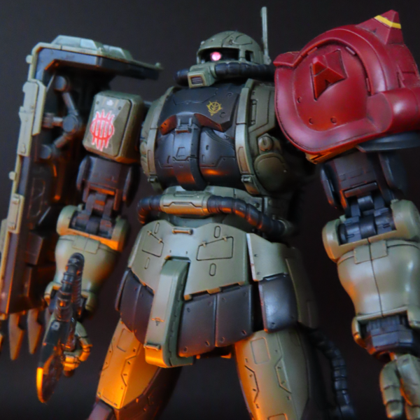 ザクF型　完成しました