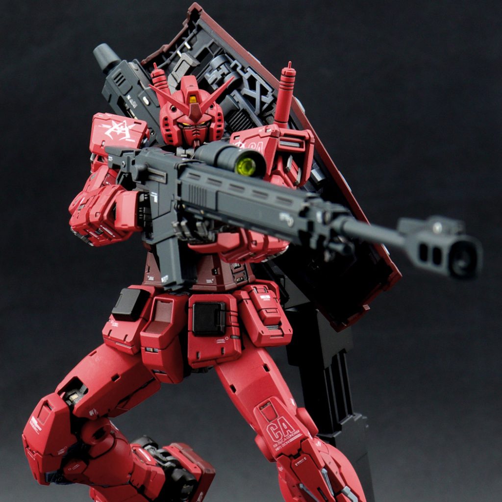 【RG ガンダム Ver2.0】キャスバル専用ガンダム 対艦ライフル装備仕様–3枚目/制作者:コッシー