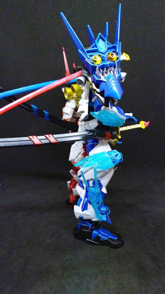 氷-右半身SDWアーサーガンダムのクリアパーツ
