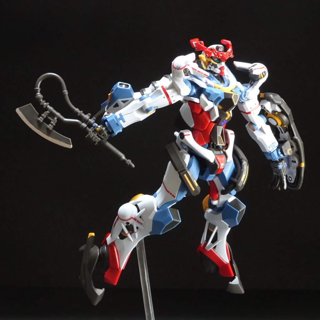 箱絵のイメージ。シールド裏などのオレンジは、水性ホビーのハイネ専用オレンジです。色設定が細かすぎるので、シールとマーキングシールは積極的に使用。