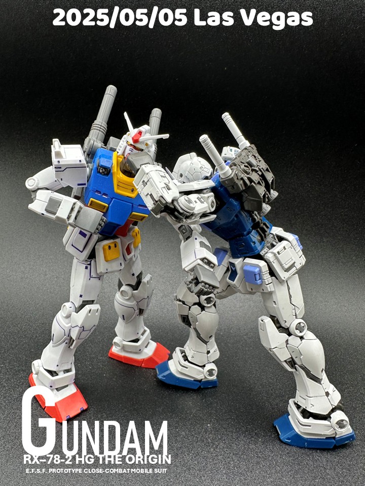 RX-78-02 HG GUNDAM THE ORIGIN No1