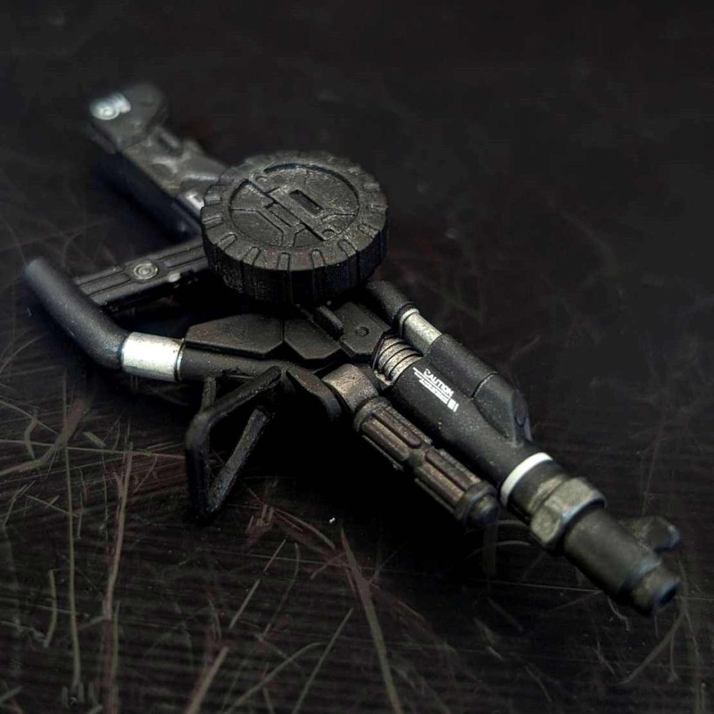 マシンガンも旧ザク仕様に