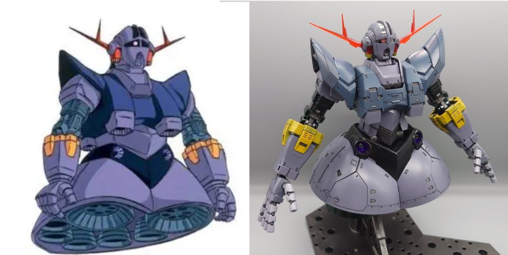 カラーはネットの画像(左)をイメージして調色しようとしましたが、最終的にはそれほど近くない感じになりました。調色で思った色を作るの難しいし、一回ぬっちゃたらこれでいいやってなっちゃいますね。