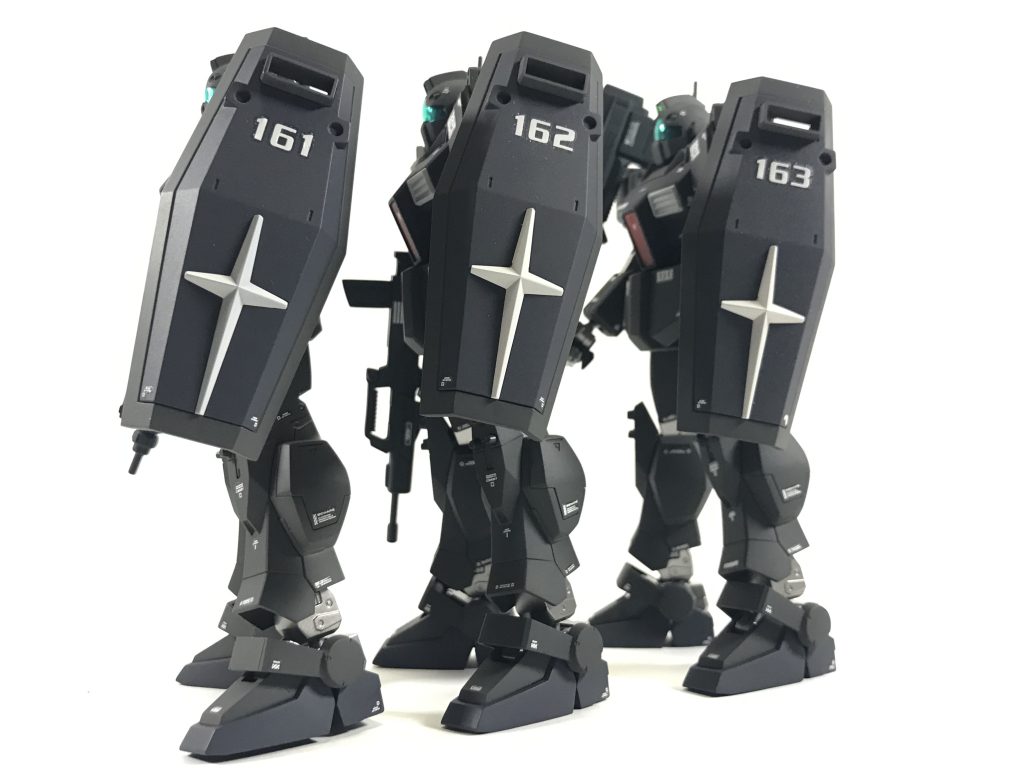 恒例の機体No.シールドショットです。相変わらず量産機してますな〜😆