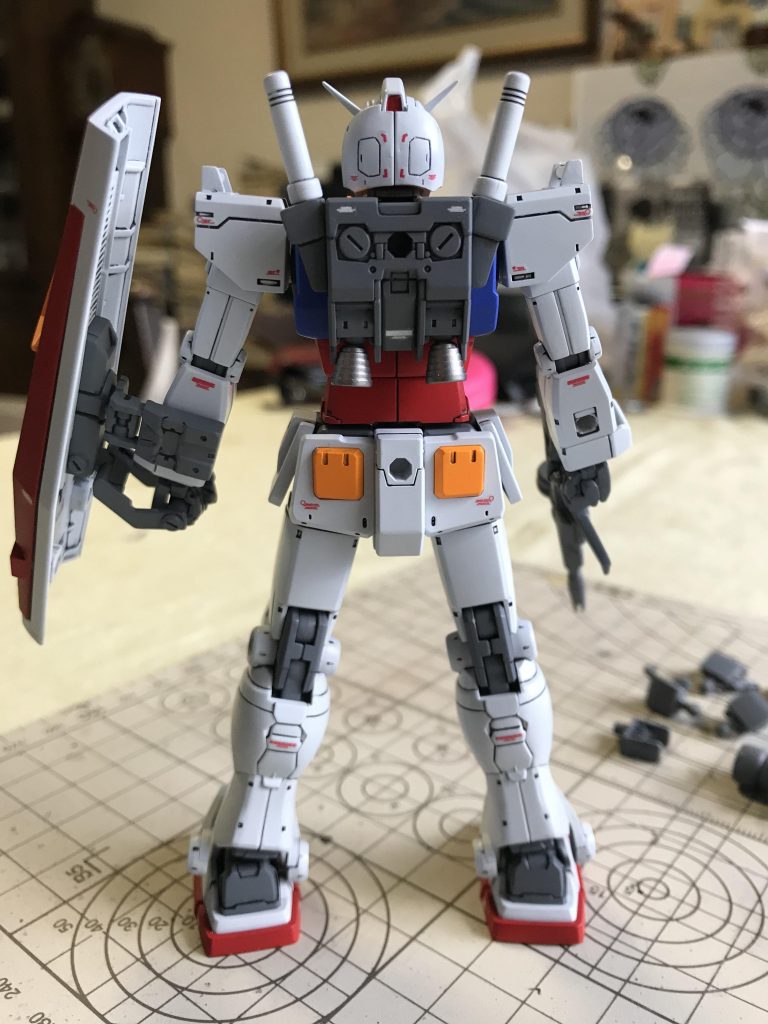 HGガンダムオリジンver–5枚目/制作者：銀兄