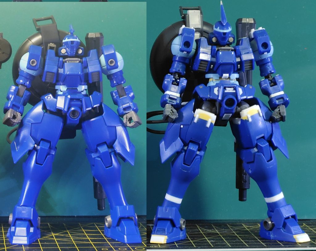 全身の延長により、RGエピオンより微妙に大きいくらいまで成長しましたｗ