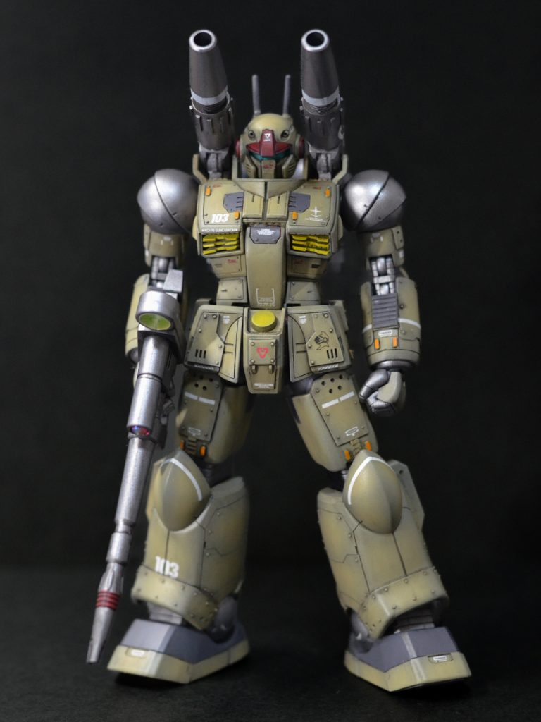1/144 HGUC RX-77-2 ガンキャノン完成しました!–5枚目/制作者:black🇯🇵