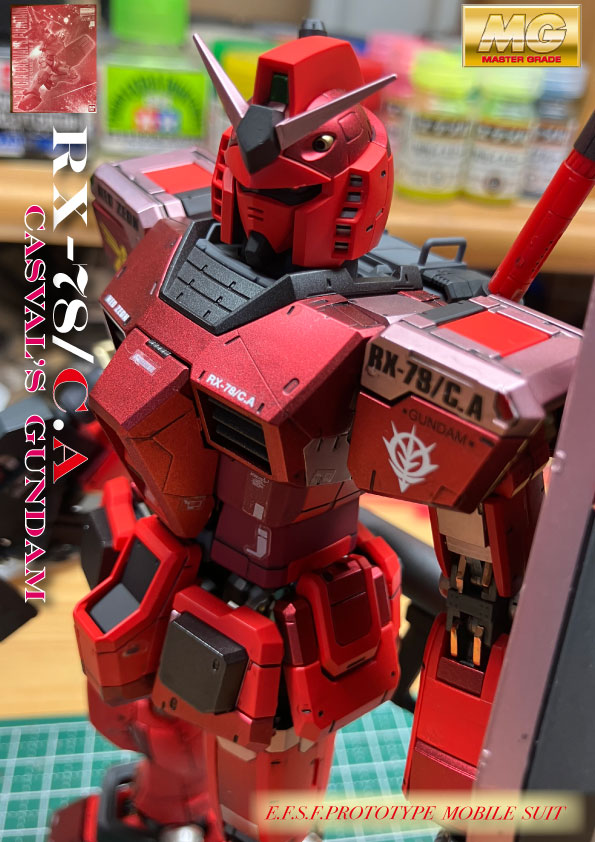 3年寝たろう以上寝かした積み(罪) MG キャスバル専用ガンダム 【RX-78/C.A】
