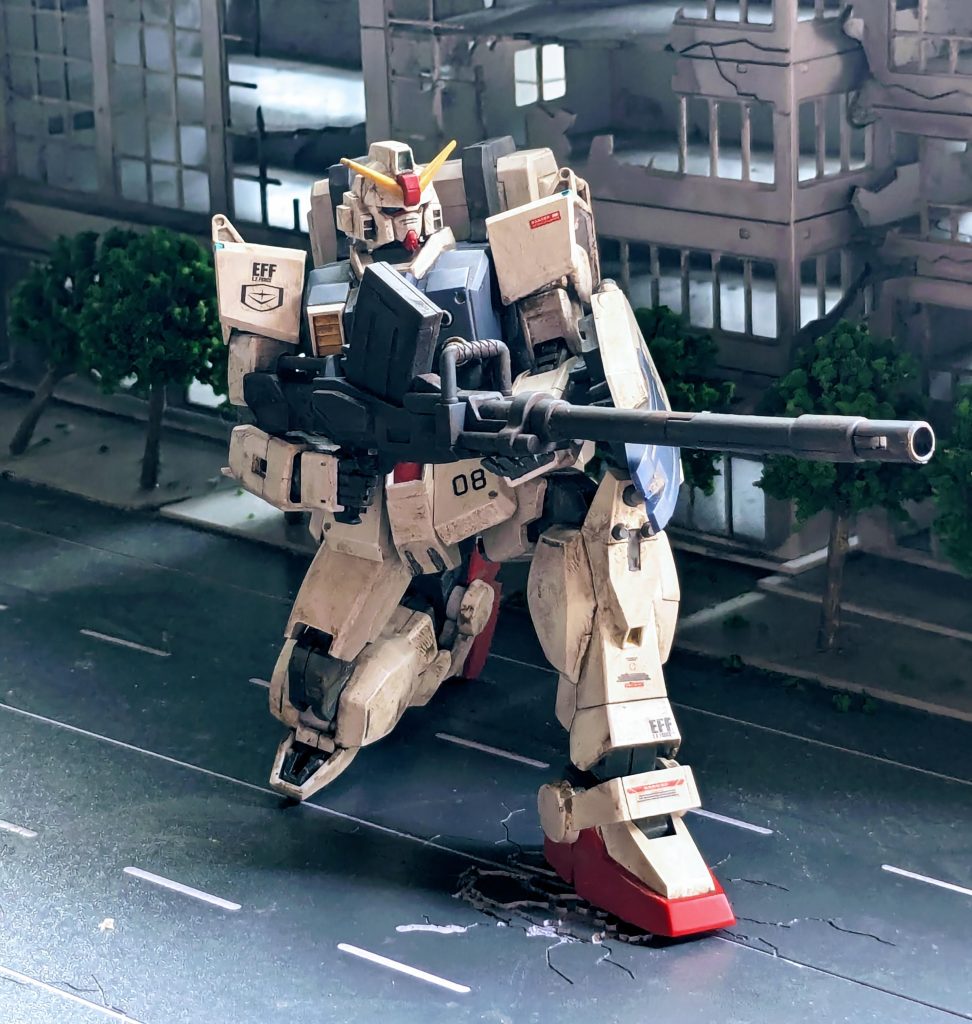 片膝撃ち(/・ω・)/