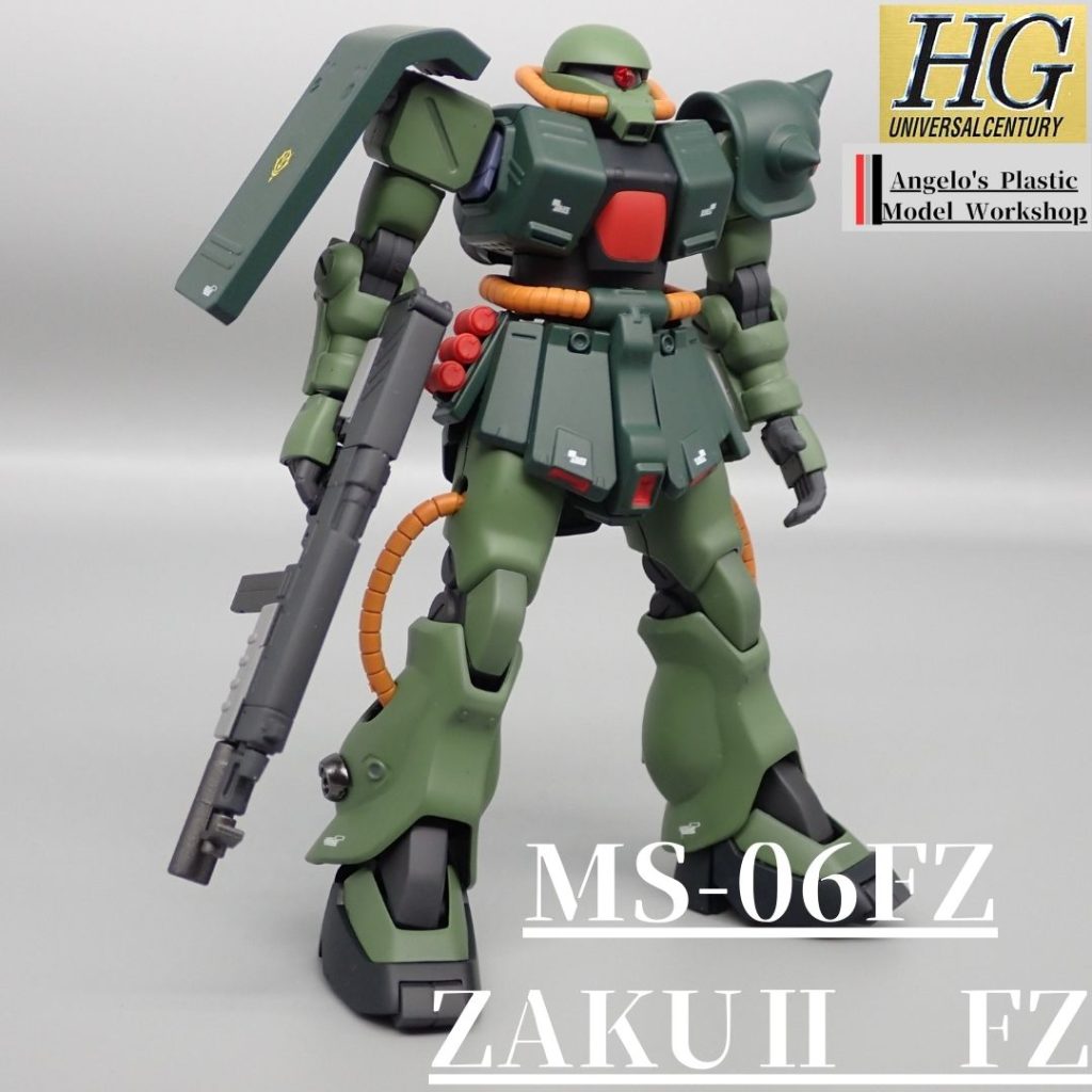 ザク２改–2枚目/制作者：アンジェロのプラモデル工房