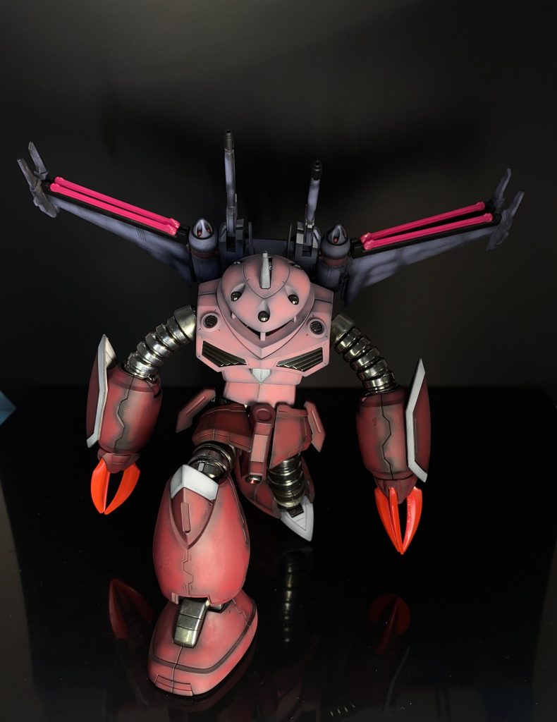 クリアパーツは蛍光塗料